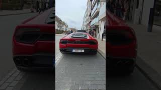 Lamborghini Huracan lamborghini lamborghinihuracan carspotting supercar knokke supercars cars [upl. by Rodnas]