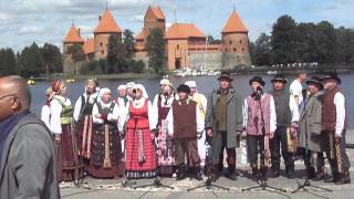 Trakai Castle  folk songs 22 [upl. by Arannahs]