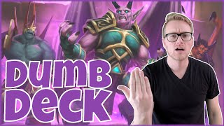 Hearthstone  This Deck is So Dumb  Wild Darkest Hour Warlock  Rise of Shadows [upl. by Aicinoid491]