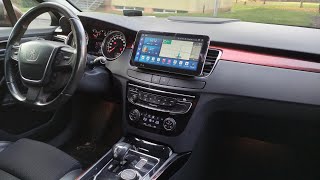 Android rádio instalace Peugeot 508 [upl. by Lindberg595]