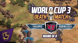 DeathMatch World Cup 3  Round of 8  TheViper vs Rubenstock [upl. by Hcirdla]