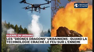 🚨🌍Guerre en Ukraine  Les forces armées ukrainiennes dévoilent leurs drones dragons incendiaires [upl. by Aikem]