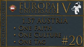 EU4 Austria  World Conquest  P20 1 Hour Special [upl. by Ralina]