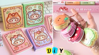 🌷How to make Stationery  DIY Stationery  Handmade stationery  School hacks [upl. by Hgielar]