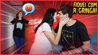 FIQUEI COM A GRINGA NA FRENTE DELA  DEU RUIM   TROLLANDO NAMORADA  REZENDE EVIL [upl. by Apurk287]