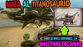 ‼️NUEVO BUG Para matar al TITANOSAURIO Facil y Rapido Ark Mobile [upl. by Jennings]