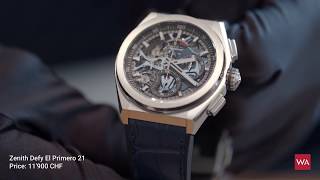 5 Exceptional Chronographs HandsOn Experience 6000  50000 CHF [upl. by Candy]