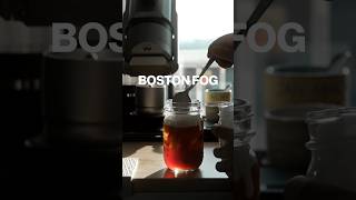 The BOSTON FOG Coffee Recipe  coffee coffeerecipe coldbrew [upl. by Anthiathia]