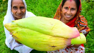 এ কেমন মোচা  Bengali village style cooking famous Kolar Mocha Ghonto recipe  Banana Flower recipe [upl. by Ethyl378]