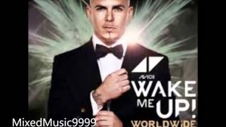 Avicii  Wake Me Up Ft Pitbull Remix [upl. by Ailongam444]