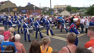 Craigneuk True Defenders  Central Scottish 12th Parade  Larkhall  080723 4K [upl. by Alessandra387]