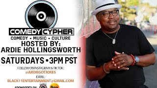 COMEDY CYPHER WITH ARDIE HOLLINGSWORTH LIVE ON HOT7025FMCOM [upl. by Bronny]