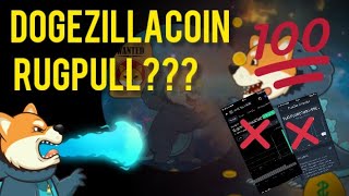 DOGEZILLA COIN BIKIN PANIK SEMUA HOLDER  ERROR TRUSTWALLET amp CMC [upl. by Ynnohj]