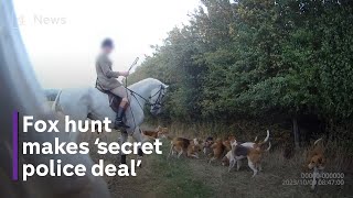 Fox hunting group avoid court with secret police deal [upl. by Eentrok]