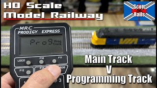 DCC Programming Track Versus Main Track Explained For Kyle Stevens [upl. by Kuebbing]