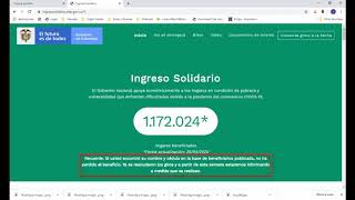 INGRESO SOLIDARIO  REACTIVACION PLATAFORMA PARA CONSULTAS [upl. by Sinnylg]