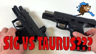 Sig Xten Comp vs Taurus TH10 10mm Showdown [upl. by Nnahtur804]