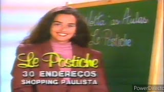 Comercial Le Postiche com Suzy Rêgo  1990 [upl. by Maddock]