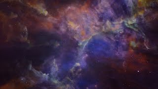 Ambient soundscape journey deep into nebula space  1 hour flythrough [upl. by Atiuqes]