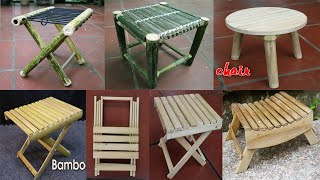 Top 6 Creative Ideas with Bamboo  Bamboo Craft  How To Make Bamboo Chair [upl. by Meredeth490]