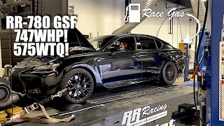 2020 Lexus GSF RR Racing Supercharger 747whp575wtq RR780 [upl. by Wenz948]