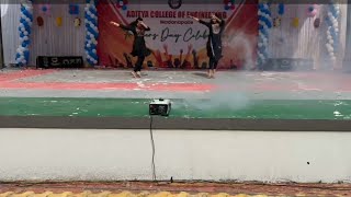 freshers day dance performance collegedays engineering final year dance yolo [upl. by Ranita]