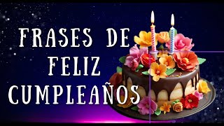 Feliz Cumpleaños Frases Cristianas de feliicación bonitas [upl. by Nahtaneoj]