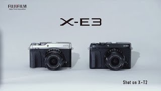 FUJIFILM XE3 Promotional Video  FUJIFILM [upl. by Namruht]