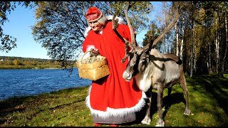 Joulumuori  Joulupukin muori Korvatunturi Lappi Suomi salaisuus Joulupukki lastenohjelma lapsille [upl. by Hartzell]