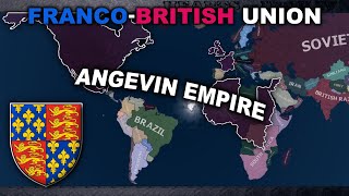 HOI4 Vanilla FrancoBritish Union Keeps Two Empire Alive Timelapse [upl. by Nan]