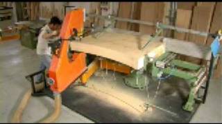 ScottSargeant  Articulated Bandsaw Sawing Beams  wwwscosargcom [upl. by Llenrep411]