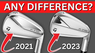 NEW vs OLD  TaylorMade P770 2023 Model vs 2021 Model [upl. by Ajed]