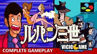 🎮 Lupin III Super Nintendo Complete Gameplay [upl. by Meuser661]