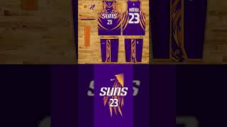 NBA Alternate Concept Uniforms  Pacific Division  Part 8 nba nbajerseys [upl. by Schouten]