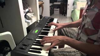 Hombres G  Temblando Piano Solo [upl. by Ydur]