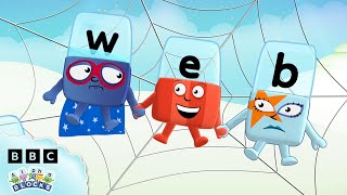 Web  Season Two  Alphablocks Full Episode  Learn to Read  officialalphablocks [upl. by Thor466]