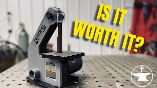 Is It Worth It 1x30 BELT SANDER I HARBOR FREIGHT [upl. by Areivax]