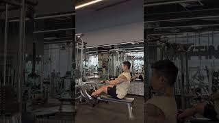 Seated Cable Row  pronate grip upper back bias [upl. by Oirasec]