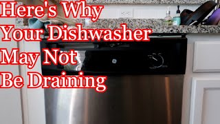 How to Fix a Dishwasher That Is Not Draining [upl. by Essie]