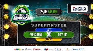 PERICULUM X CITY  CAMPEONATO SUPERMASTER DA ADVOCACIA  28092024 [upl. by Eimmij726]