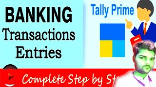 Tally Prime Become an Accounts Master with Statement Tutorialtallyprime accounting bankentry [upl. by Rabi261]