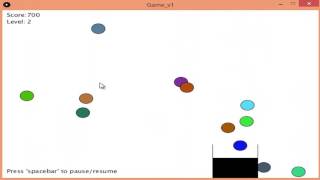 Processing 3  Balls Catch Game  Preview [upl. by Eicyac]