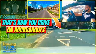 ROUNDABOUTS DRIVING HELPING YOU PASS DRIVING TEST [upl. by Tiphany]