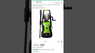 35  off Greenworks 1700 PSI 12 GPM Pressure Washer [upl. by Malissa]