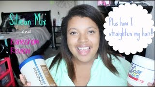 Kanechom and Silicon Mix Review  How I Straighten My Hair [upl. by Hoye]