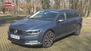 Volkswagen Passat SW la conduite autonome sur route │ 01Drive [upl. by Heid670]