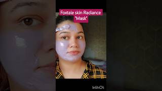 FoxtaleSkin purple 💜 Skin Radiance Mask✨️💖for alla skintype👌 [upl. by Thetes]