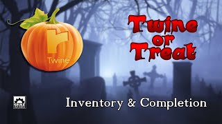 Twine23 SugarCube234 Tutorial  Inventory amp Completion 7 [upl. by Yahsat]