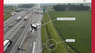 NTSB confirms events of fatal Ohio Turnpike crash that killed four [upl. by Nibur]