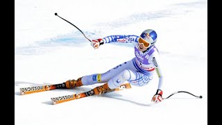 Lindsey Vonn downhill gold WCS Val dIsere 2009 [upl. by Anatola]